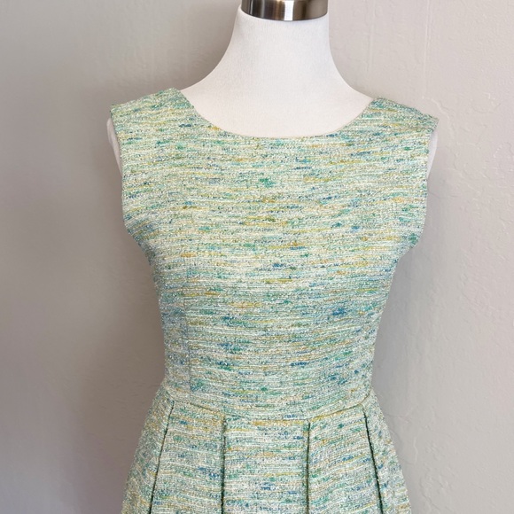 •PAPER CROWN• Anthropologie Parkside Tweed A-Line Dress - Picture 5 of 15